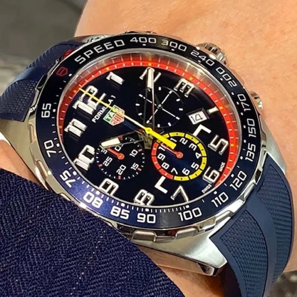 TAG HEUER FORMULA 1 X RED BULL RACING Quartz Chronograph - Diameter 43 mm CAZ101AL.FT8052 - 图片 8