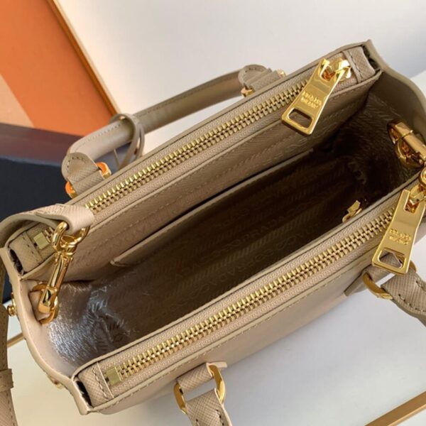 Prada Galleria Saffiano leather mini-bag - 图片 8