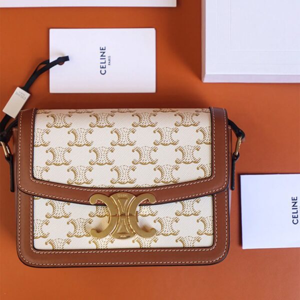 CELINE TEEN TRIOMPHE BAG - 图片 8