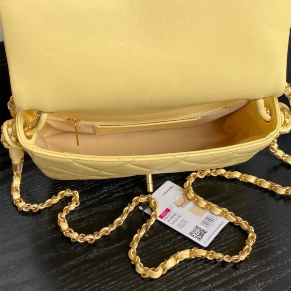 CHANEL Flap Bag with Top Handle(HIGH-END GRADE) - 图片 8