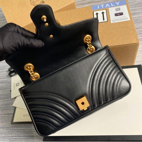 GG Marmont small matelass?? shoulder bag - 图片 8