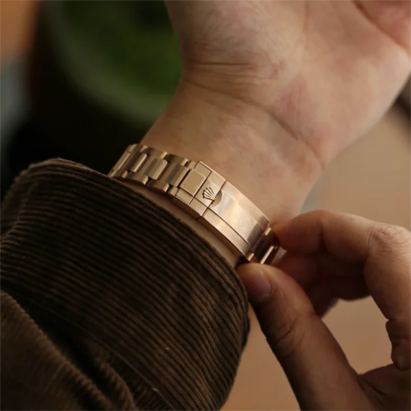 Rolex 116595 RBOW Cosmograph Daytona Rainbow 18k Rose Gold - 图片 7