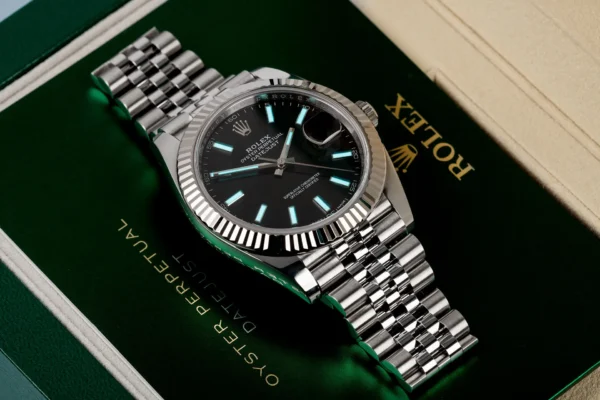 Rolex Datejust 41 Blue m126334-0017 Jubilee 18k White Gold - 图片 3