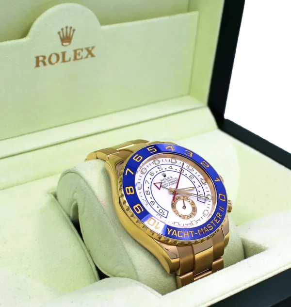 Rolex YACHT-MASTER II-??Gold Strap??m116688-0002 - 图片 6