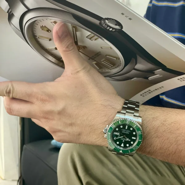 Rolex Submariner 116610LV-0002 Black Disk Watch (AAAAA version) - 图片 5