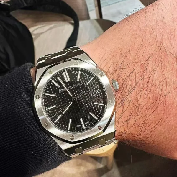ROYAL OAK SERIES AUTOMATIC WINDING WATCH  5O ANNIVERSARY EDITION  Ref. 15510ST.OO.1320ST.02 - 图片 8