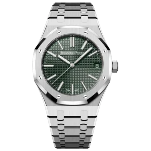 ROYAL OAK SELFWINDING  50TH ANNIVERSARY  Ref. 15510ST.OO.1320ST.04 This 41 mm Royal Oak Selfwinding in stainless steel sports(AAAAA version)